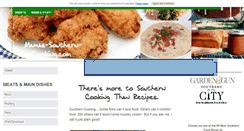 Desktop Screenshot of mamas-southern-cooking.com