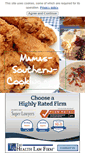 Mobile Screenshot of mamas-southern-cooking.com